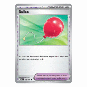 Ballon Pokéball Foudre Noire 079/086
