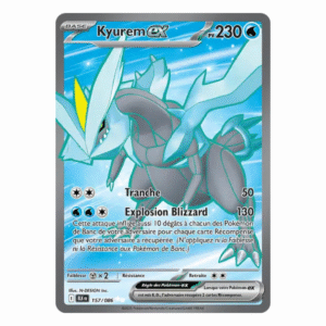 Kyurem FA EX Foudre Noire 157/086