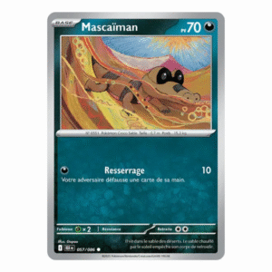 Mascaiman Pokéball Foudre Noire 057/086