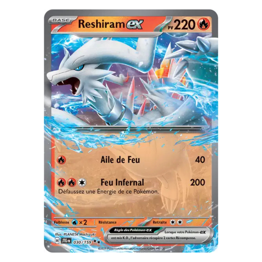 Reshiram EX Aventures Ensemble 030/159
