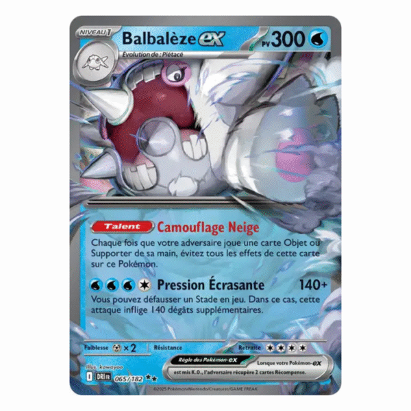 Balbalèze EX Rivalités Destinées 065/182