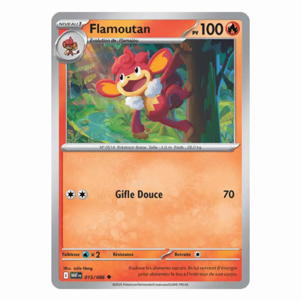 Flamoutan Masterball Flamme Blanche 015/086