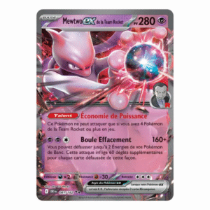 Mewtwo de la Team Rocket EX Rivalités Destinées 081/182