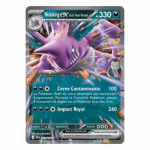 Nidoking de la Team Rocket EX Rivalités Destinées 119/182
