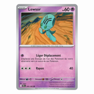 Lewsor Pokéball Foudre Noire 040/086