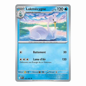 Lakmécygne Pokéball Flamme Blanche 026/086