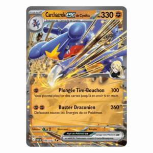 Carchacrok de Cynthia EX Rivalités Destinées 104/182