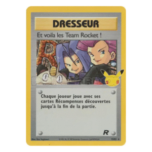 Et voila la Team Rocket ! Célébrations 15/82
