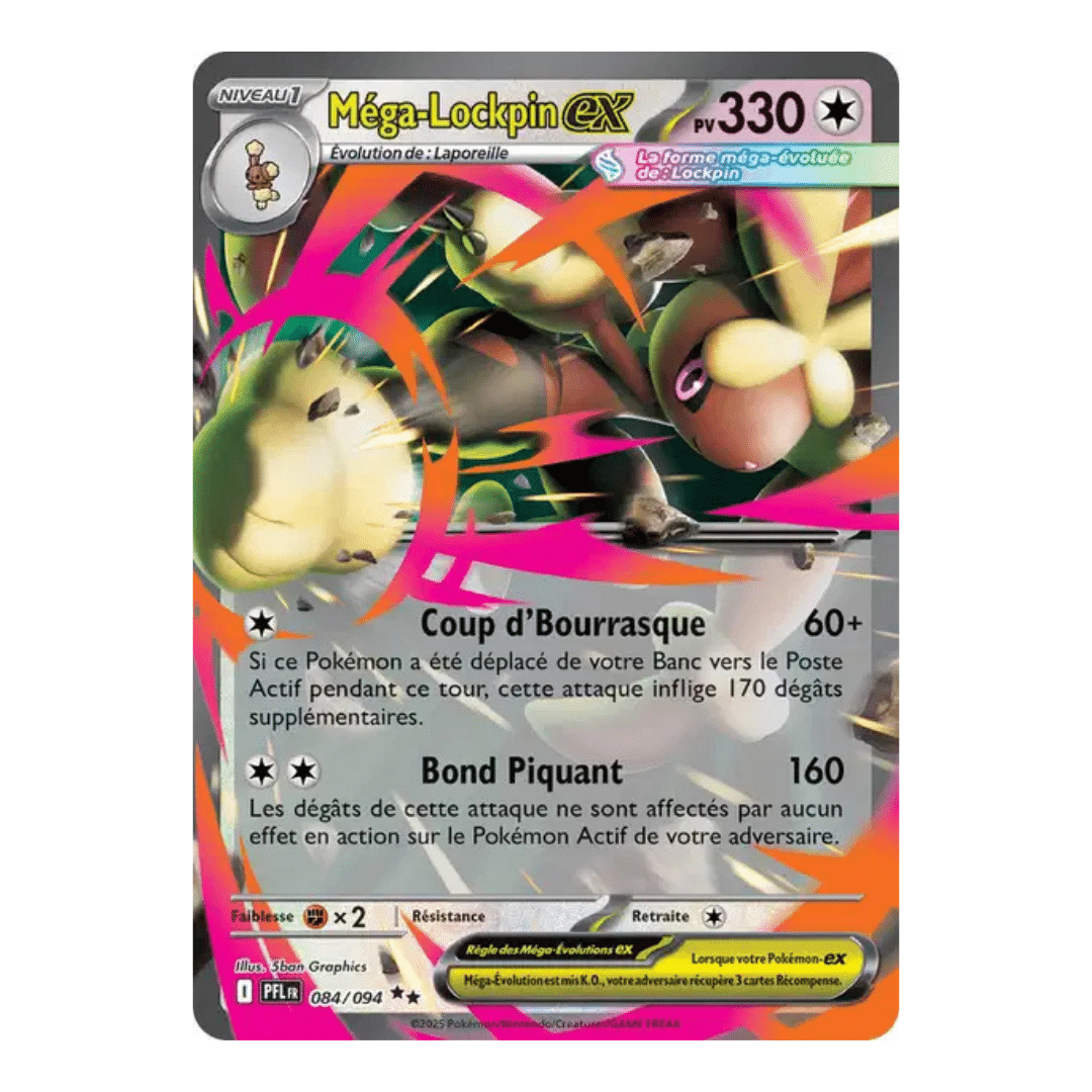 Méga-Lockpin EX Flammes Fantasmagoriques 084/094
