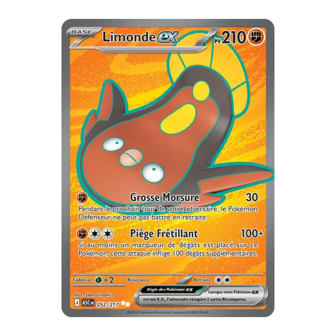 Limonde FA EX Héros Transcendants 252/217