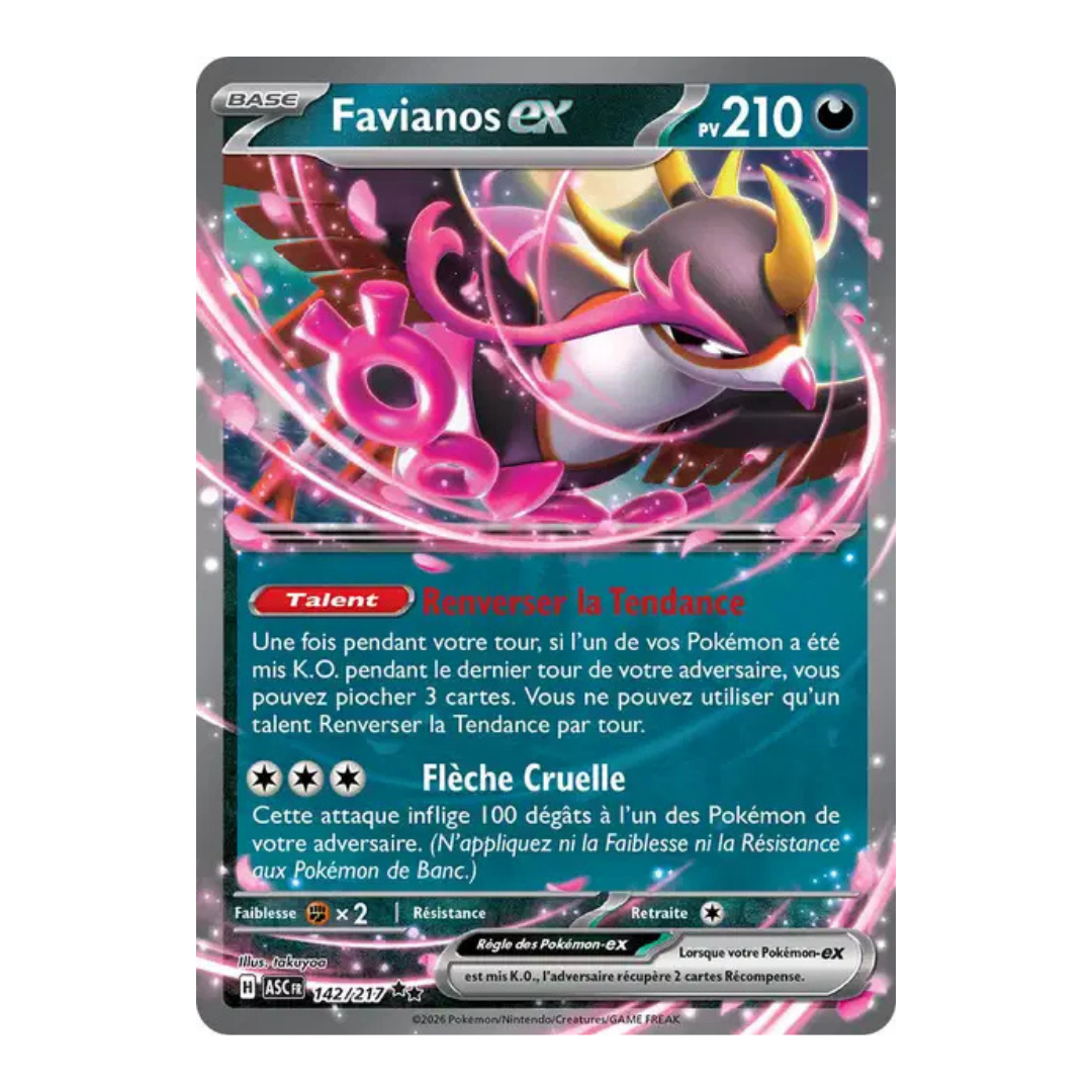 Favianos EX Héros Transcendants 142/217