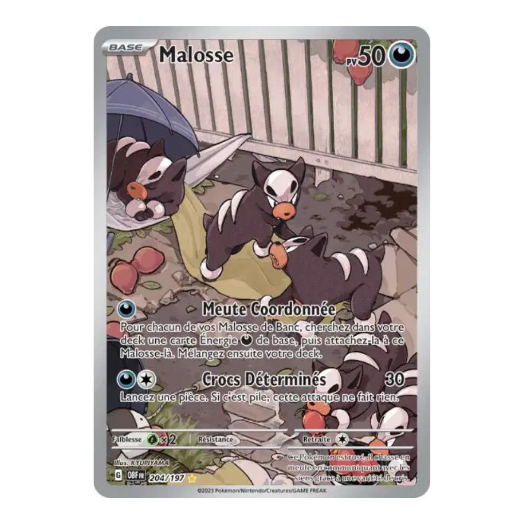 Malosse AR Flammes Obsidiennes 204/197