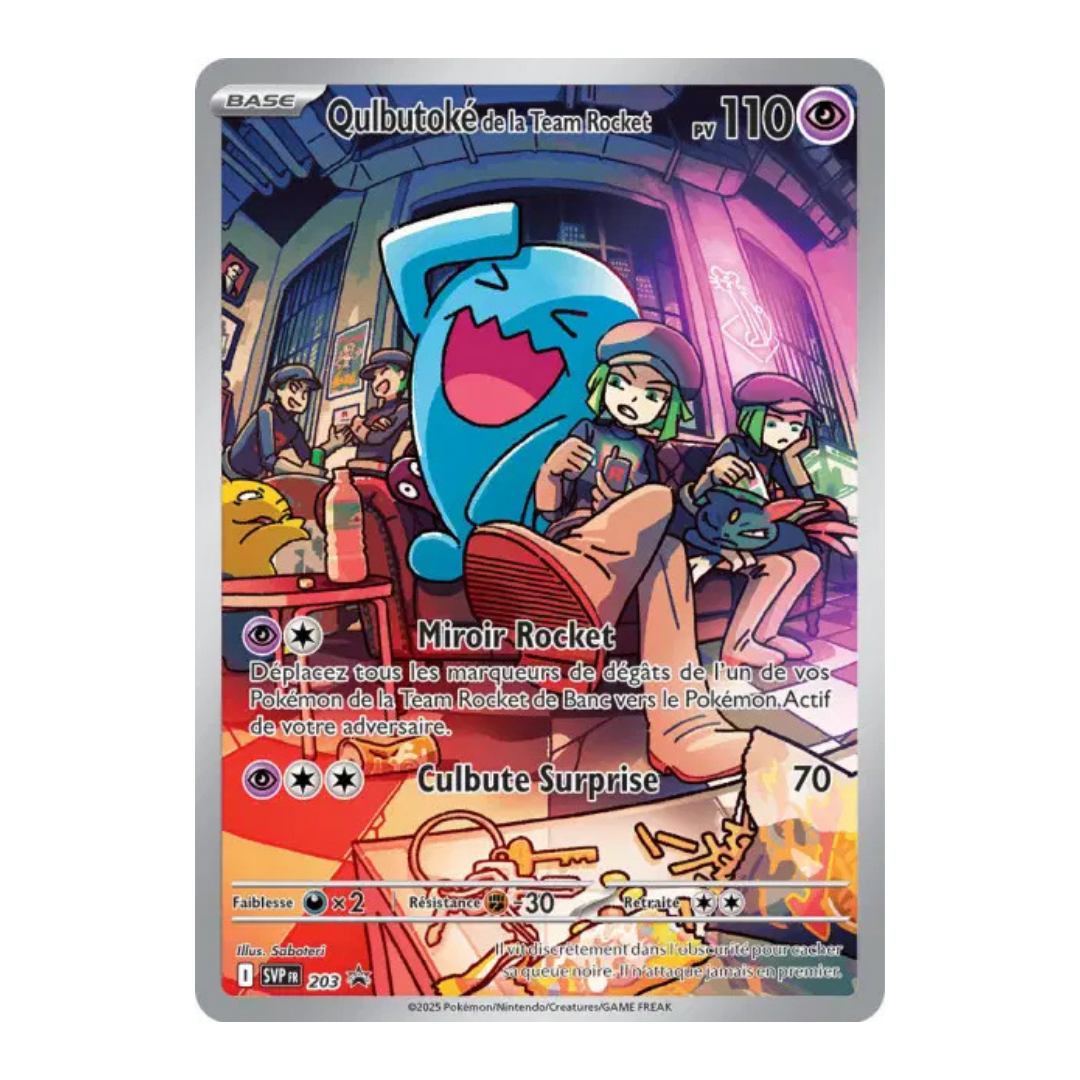 Qulbutoké de la Team Rocket AR Promo EV SVP203