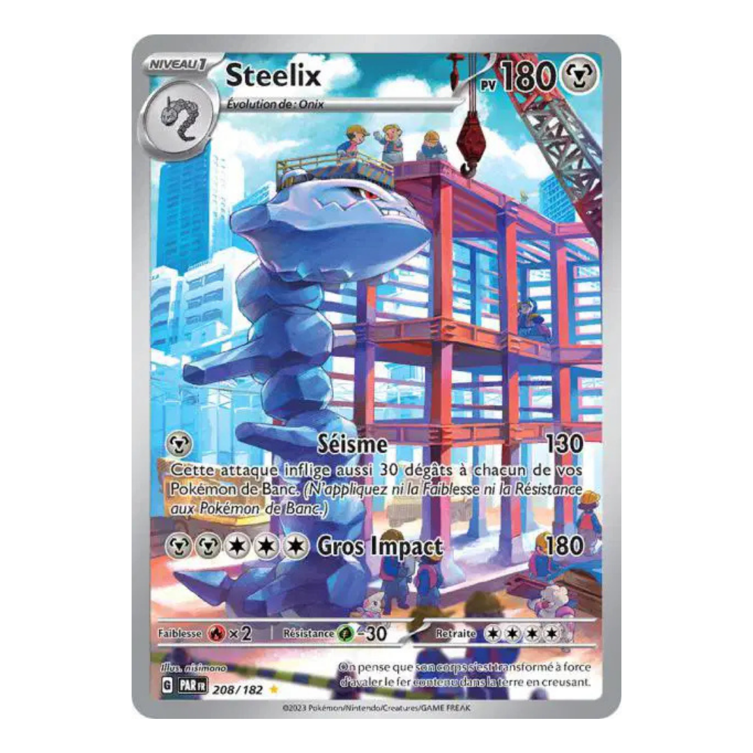 Steelix AR Faille Paradoxe 208/182