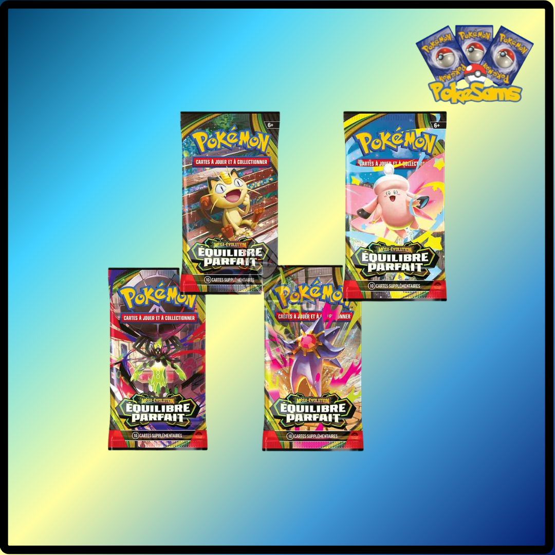 Booster Pokémon ME3 Équilibre Parfait
