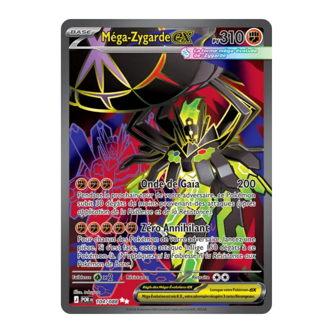 Méga-Zygarde FA EX Équilibre Parfait 104/088