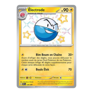 Électrode Destinées de Paldea 134/091