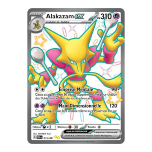 Alakazam FA EX Shiny Destinées de Paldea 215/091