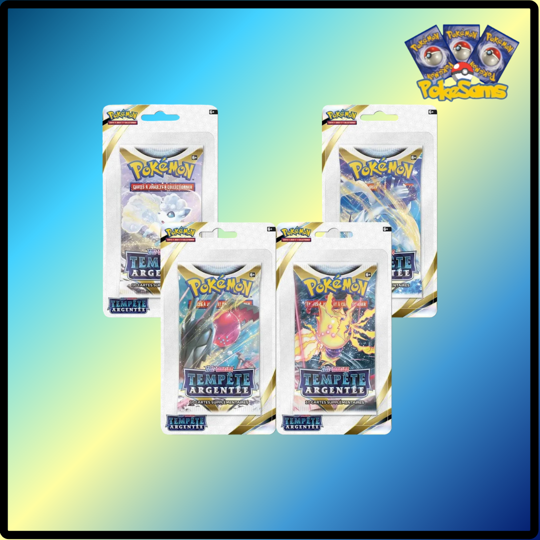 Blister Pokémon Tempête Argentée