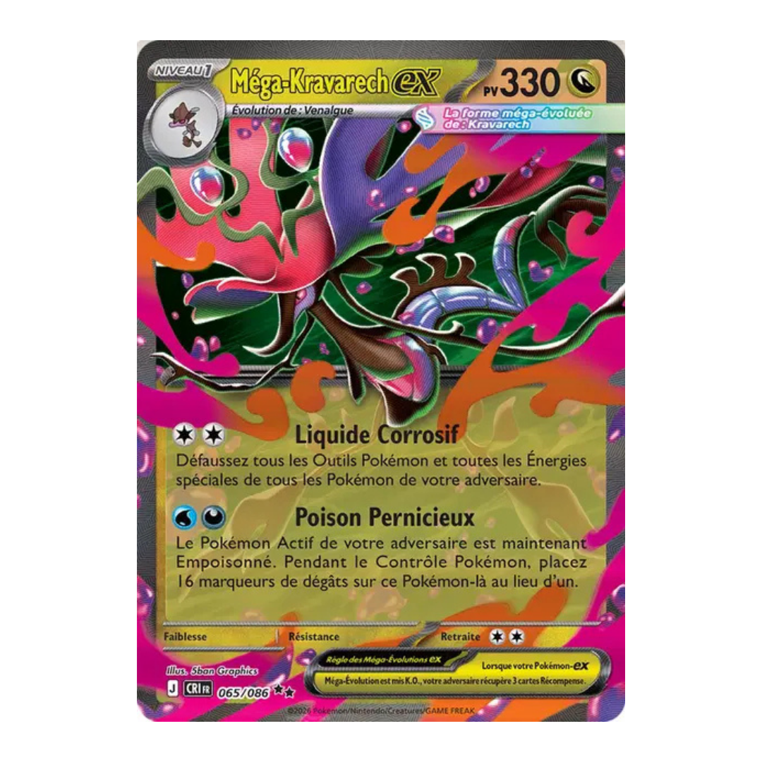 Méga-Kravarech EX Chaos Ascendant 065/086