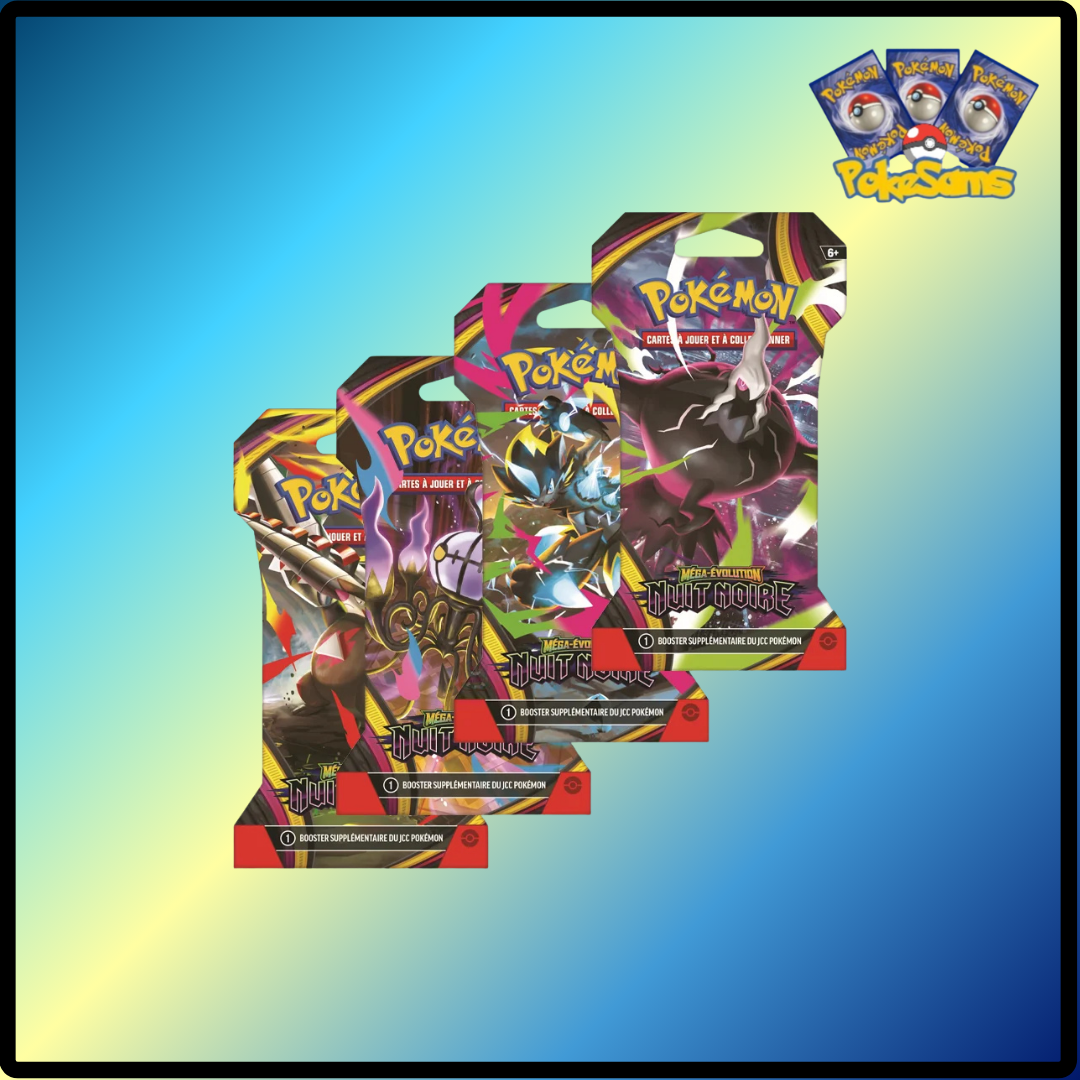 Booster Pokémon ME5 Nuit Noire