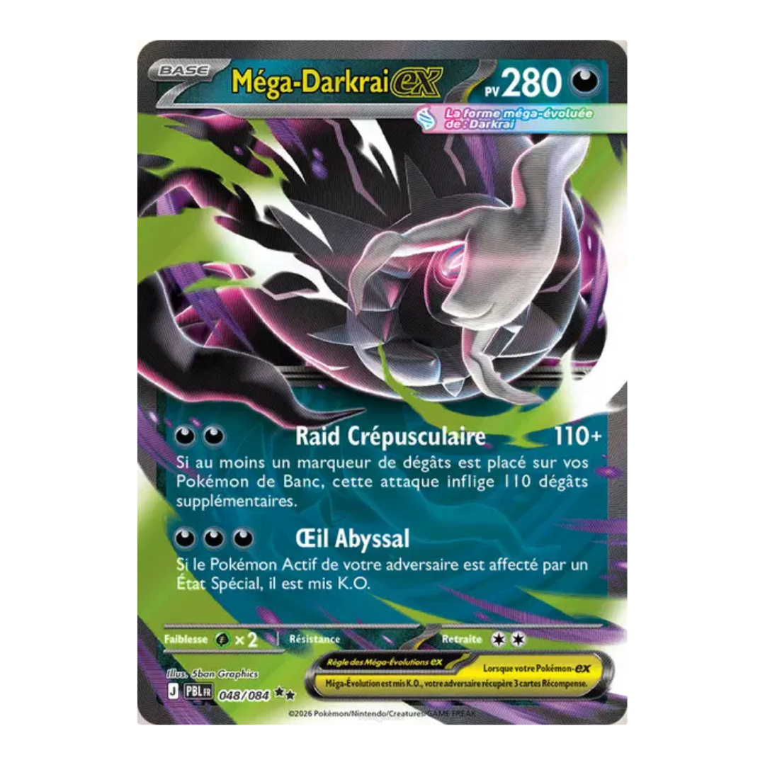Méga-Darkrai EX Nuit Noire 048/084