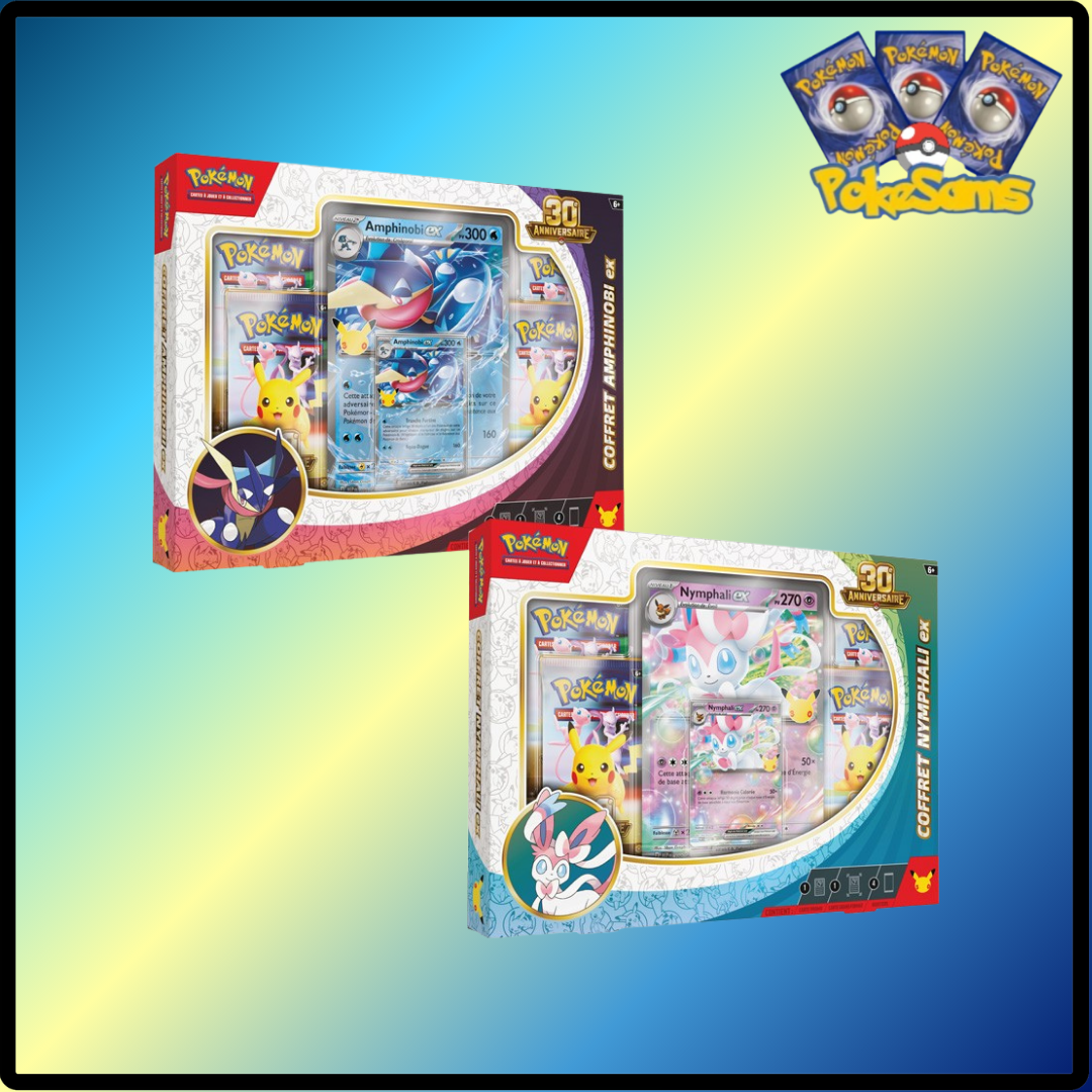 Coffret Pokémon EX ME5.5 Célébrations 30 ANS