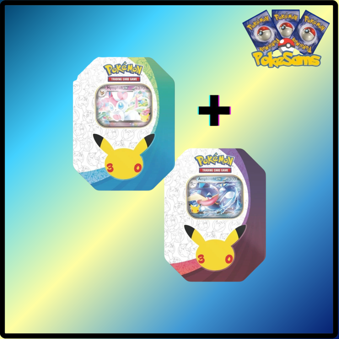 Duo Pokébox Pokémon ME5.5 Célébrations 30 ANS